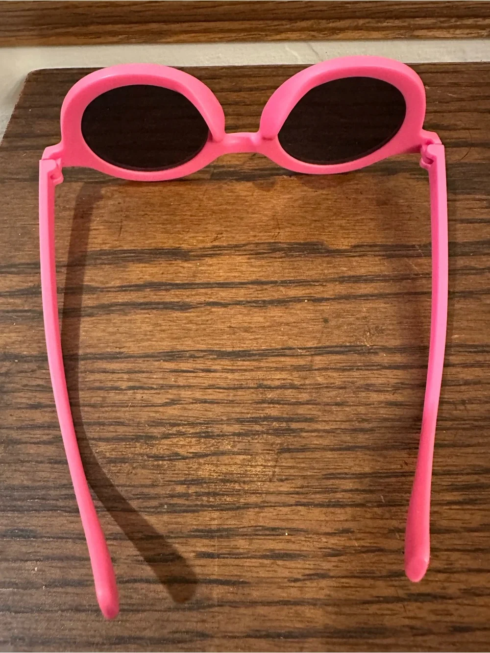 Kids Pink Round Sunglasses - Stylish UV Play Glasses